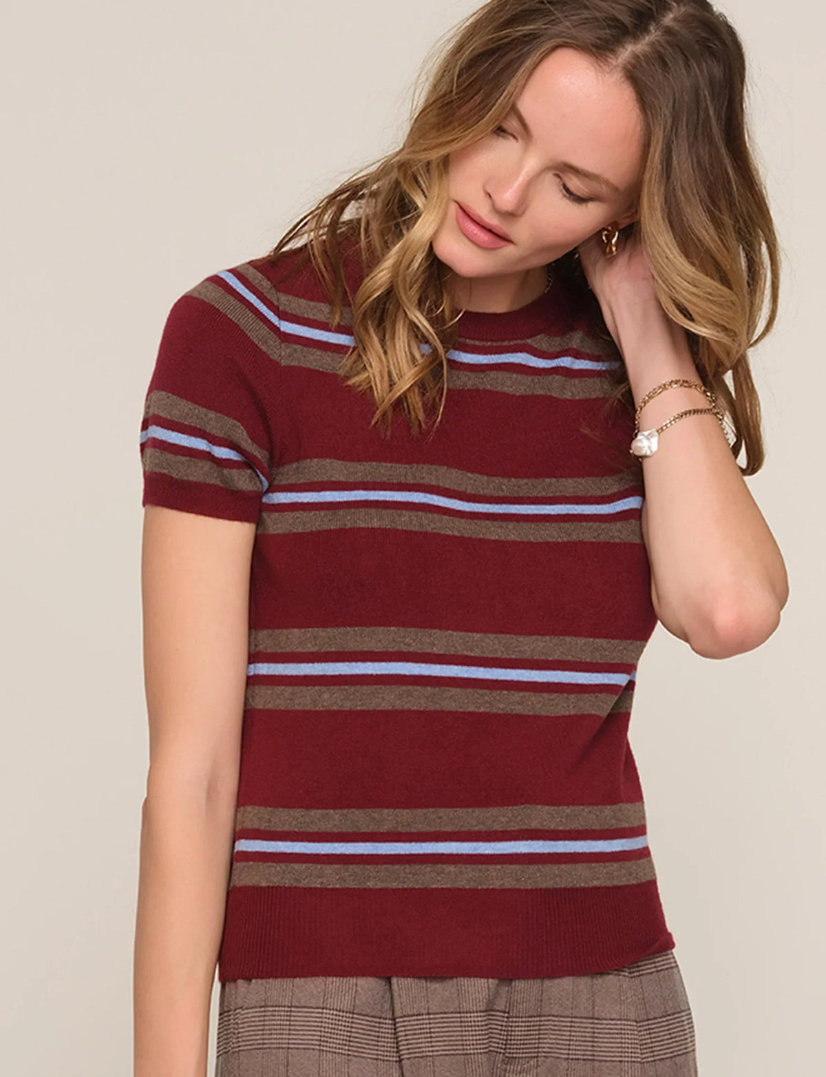Brenna Top - Merlot