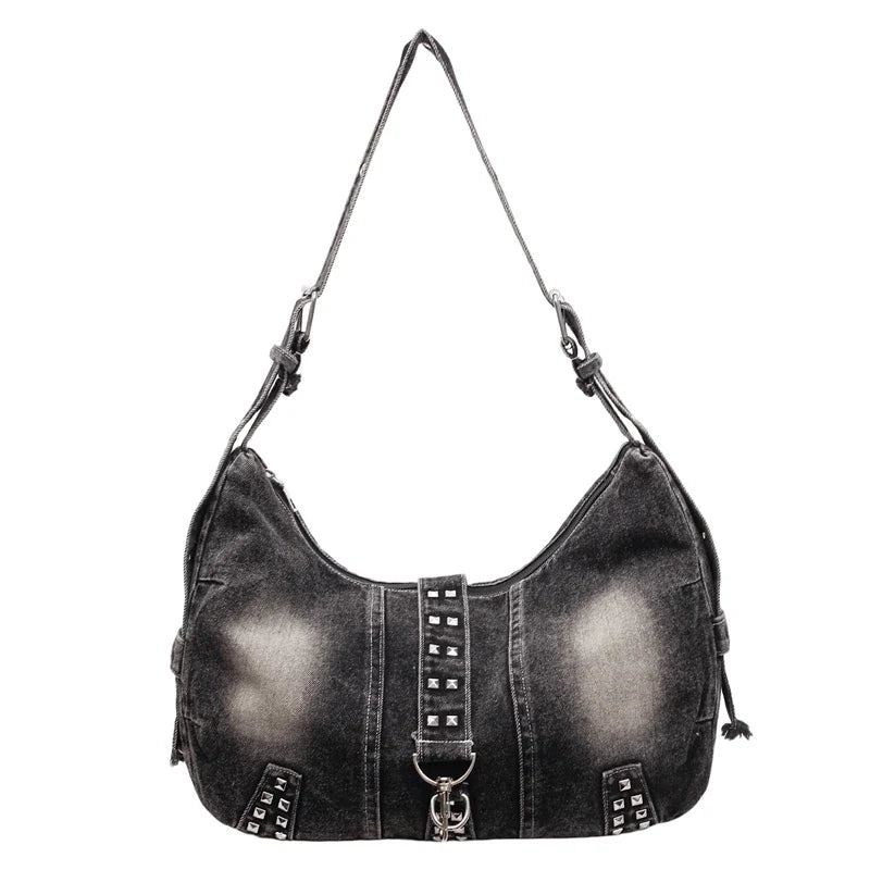 High Quality Women Denim Handbags Tote Bags Large Capacity Ladies Shoulder Messenger Bags for Women Casual Female Shopping Bag
