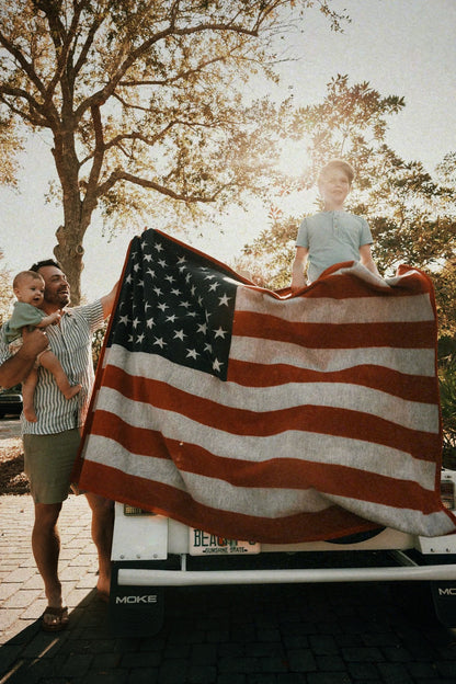 American Flag Blanket: Original