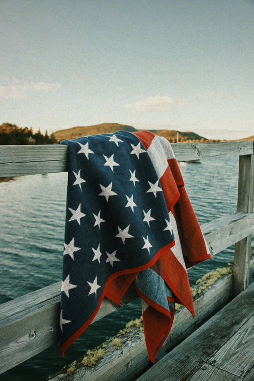 American Flag Blanket: Original