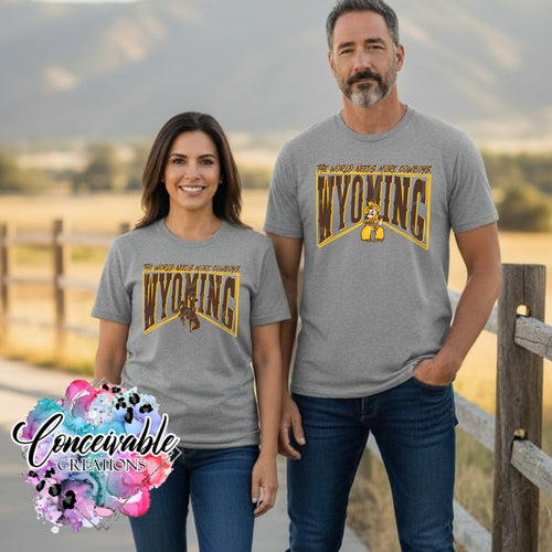 The World Needs More Cowboys-Perspective Box Tee