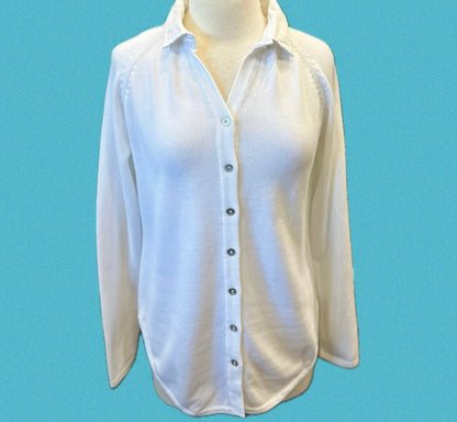 Denim Tunic Cardigan