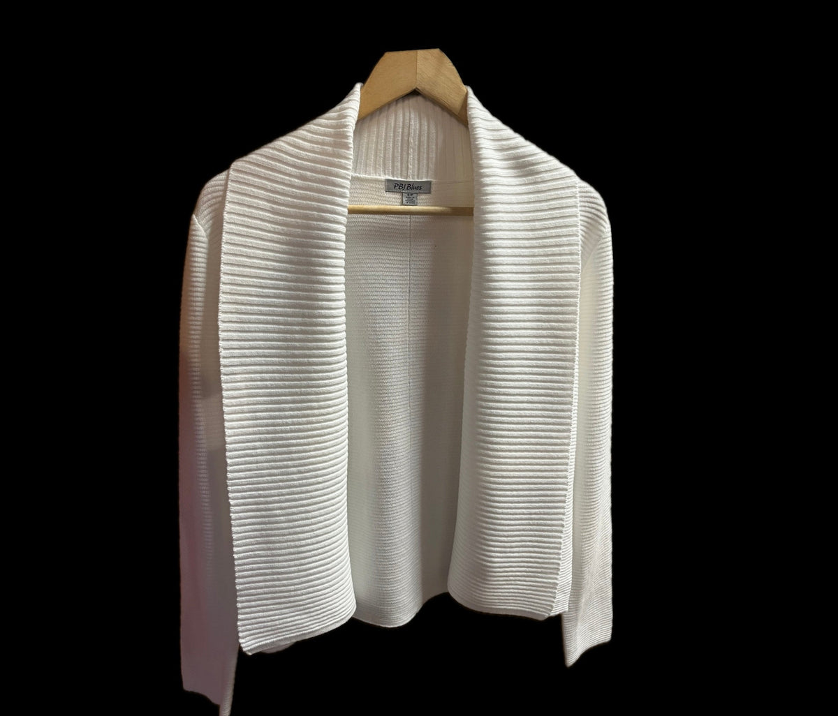 Washed Open Cardigan