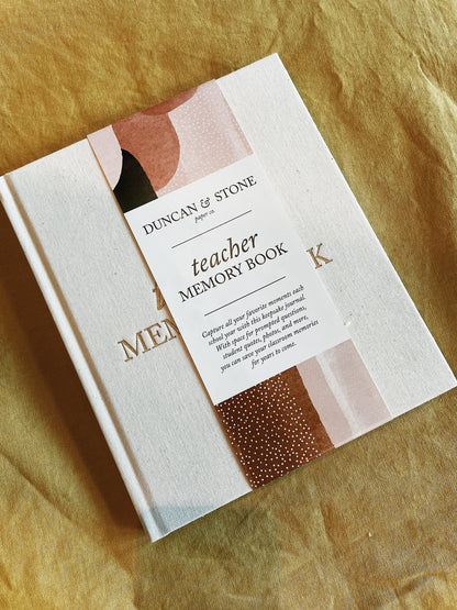 Duncan & Stone: Teacher Memory Book