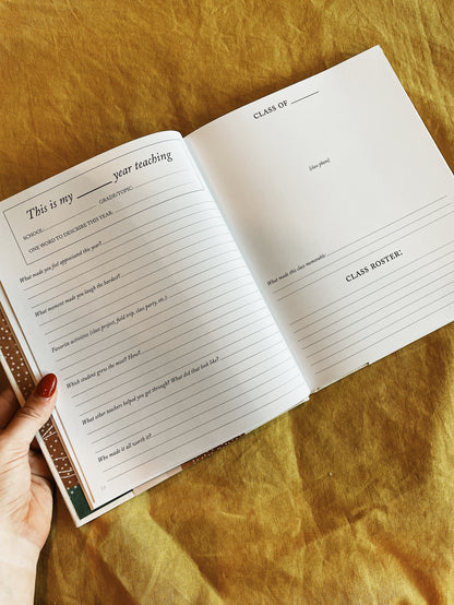 Duncan & Stone: Teacher Memory Book
