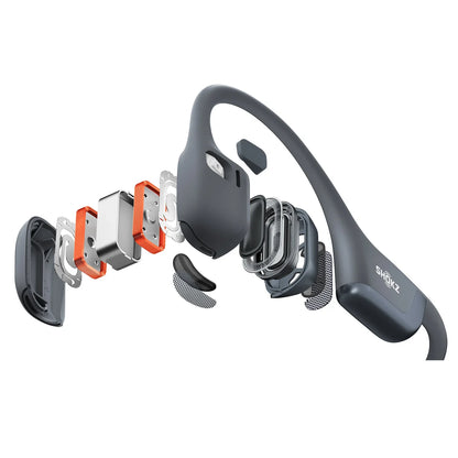 Shokz OpenRun Pro 2 Open-Ear Sports Headphones – DualPitch Sound