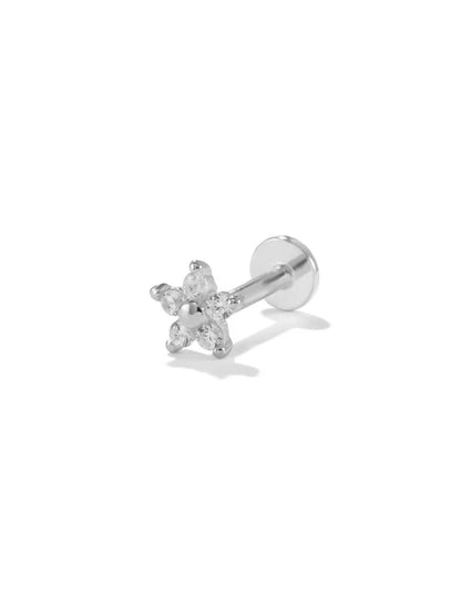 KOSINER 925 Sterling Silver Classic Flower Set