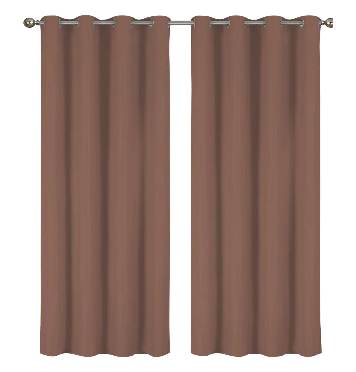 2-Pack Solid Thermal Blackout Curtain Panels - 55" x 84"