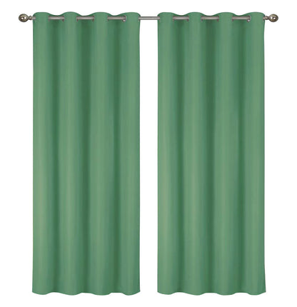 2-Pack Solid Thermal Blackout Curtain Panels - 55" x 84"