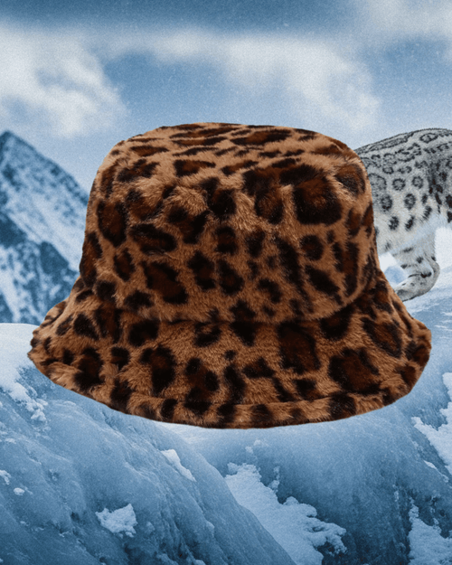 Leopard Print Bucket Hat