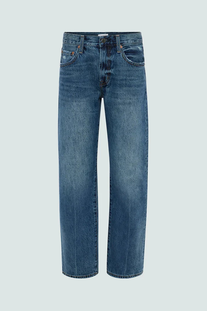 Lexi Mid Rise Bowed Straight- Artisan