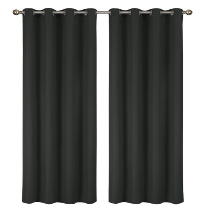 2-Pack Solid Thermal Blackout Curtain Panels - 55" x 84"