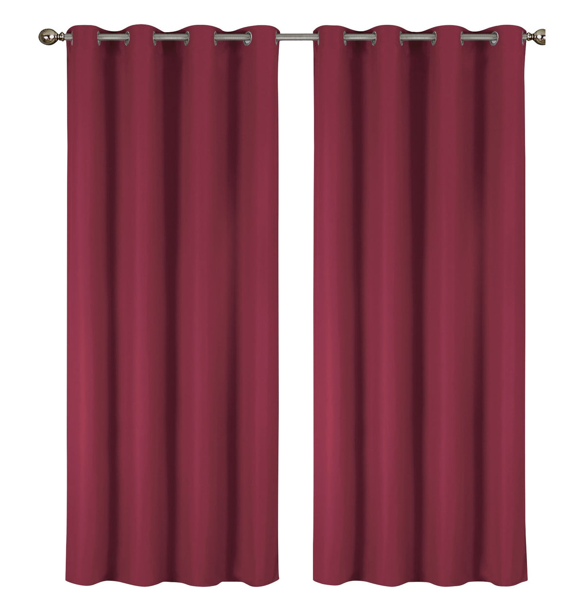 2-Pack Solid Thermal Blackout Curtain Panels - 55" x 84"