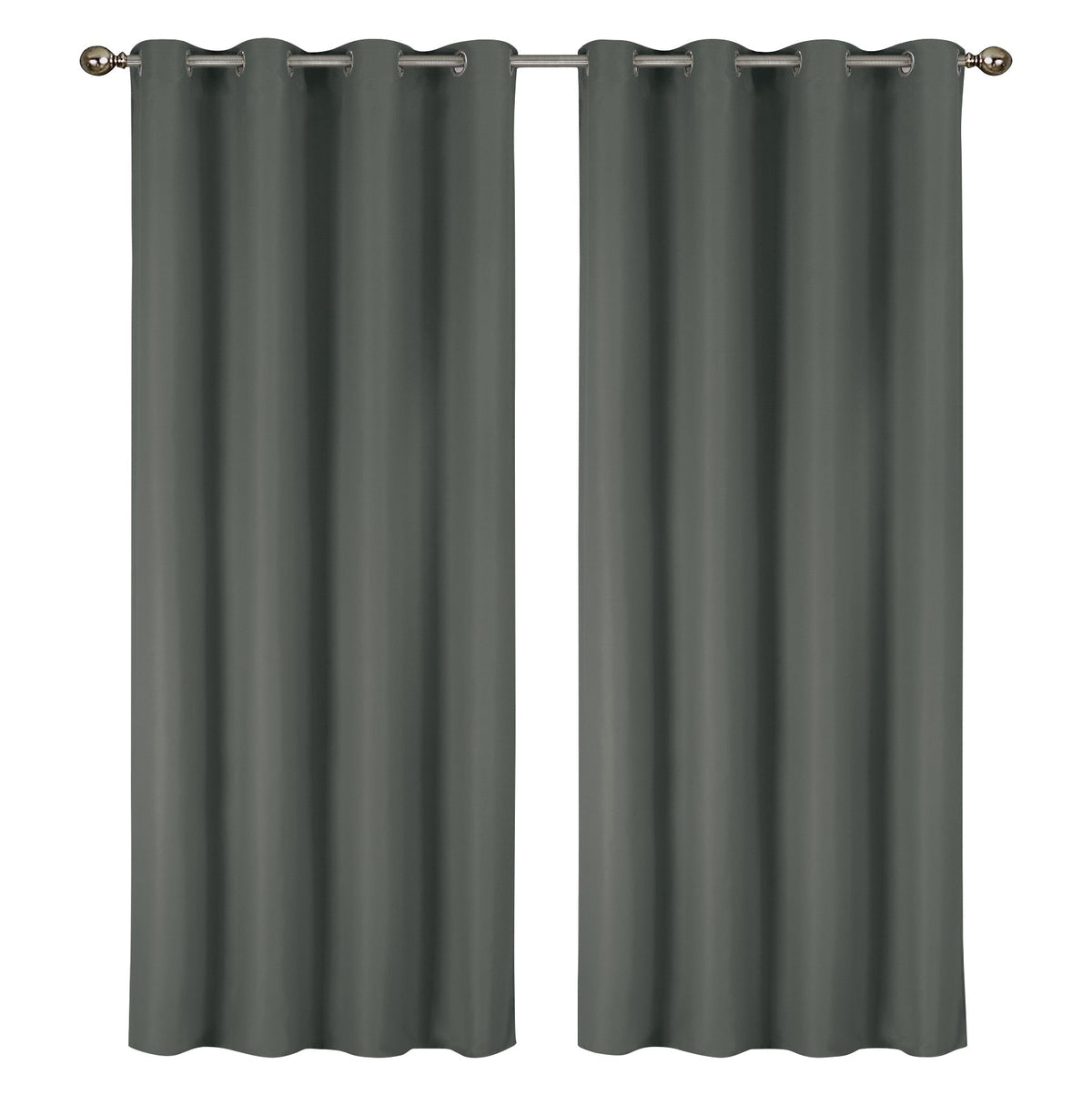 2-Pack Solid Thermal Blackout Curtain Panels - 55" x 84"