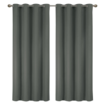 2-Pack Solid Thermal Blackout Curtain Panels - 55" x 84"