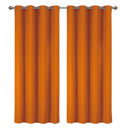 2-Pack Solid Thermal Blackout Curtain Panels - 55" x 84"
