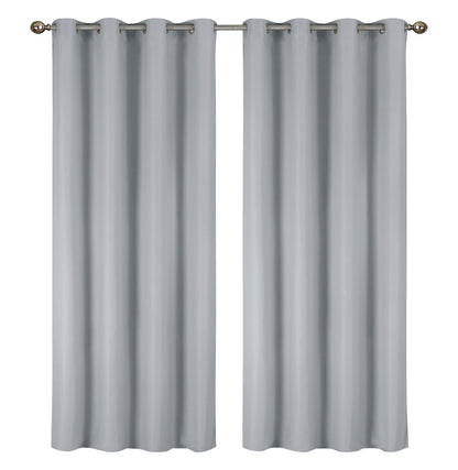 2-Pack Solid Thermal Blackout Curtain Panels - 55" x 84"