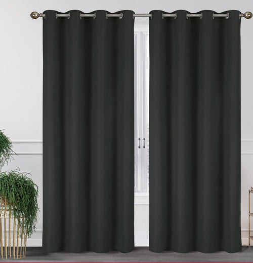 2-Pack Solid Thermal Blackout Curtain Panels - 55" x 84"