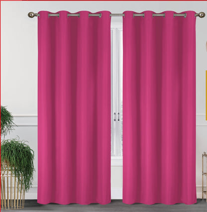 2-Pack Solid Thermal Blackout Curtain Panels - 55" x 84"