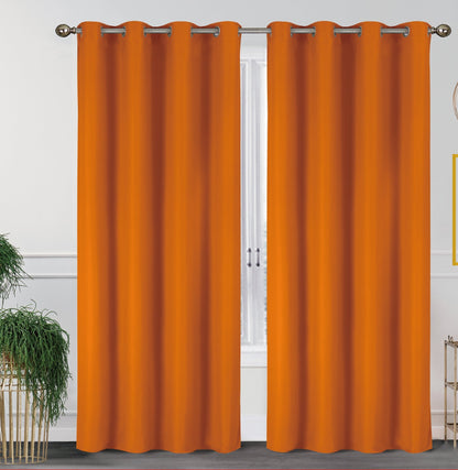 2-Pack Solid Thermal Blackout Curtain Panels - 55" x 84"