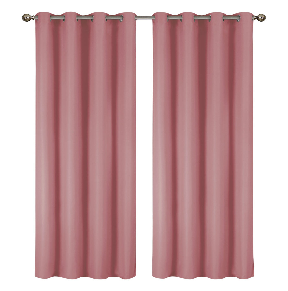 2-Pack Solid Thermal Blackout Curtain Panels - 55" x 84"