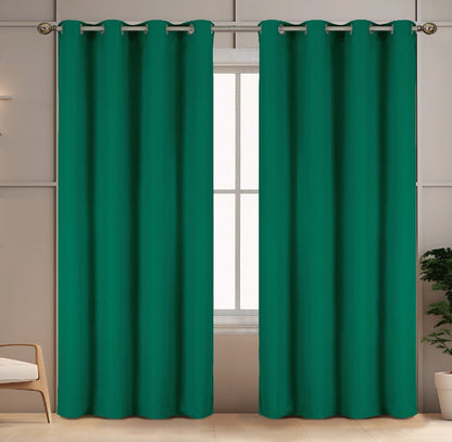 2-Pack Solid Thermal Blackout Curtain Panels - 55" x 84"