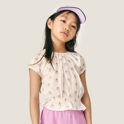 OLIVETTA MUSLIN BLOUSE
