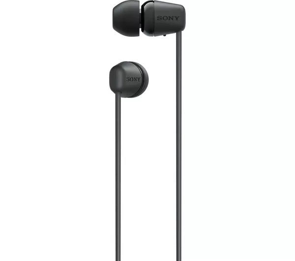 Sony WI-C100 Wireless In-Ear Earphones – 25hr Battery, DSEE & IPX4