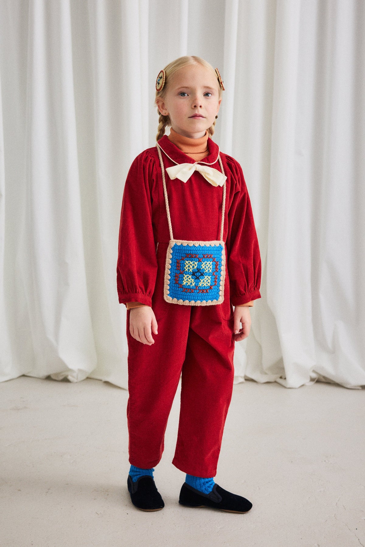 CORDUROY LONG SLEEVE ZORA JUMPSUIT