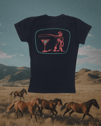 "Montana Martini" Baby Tee