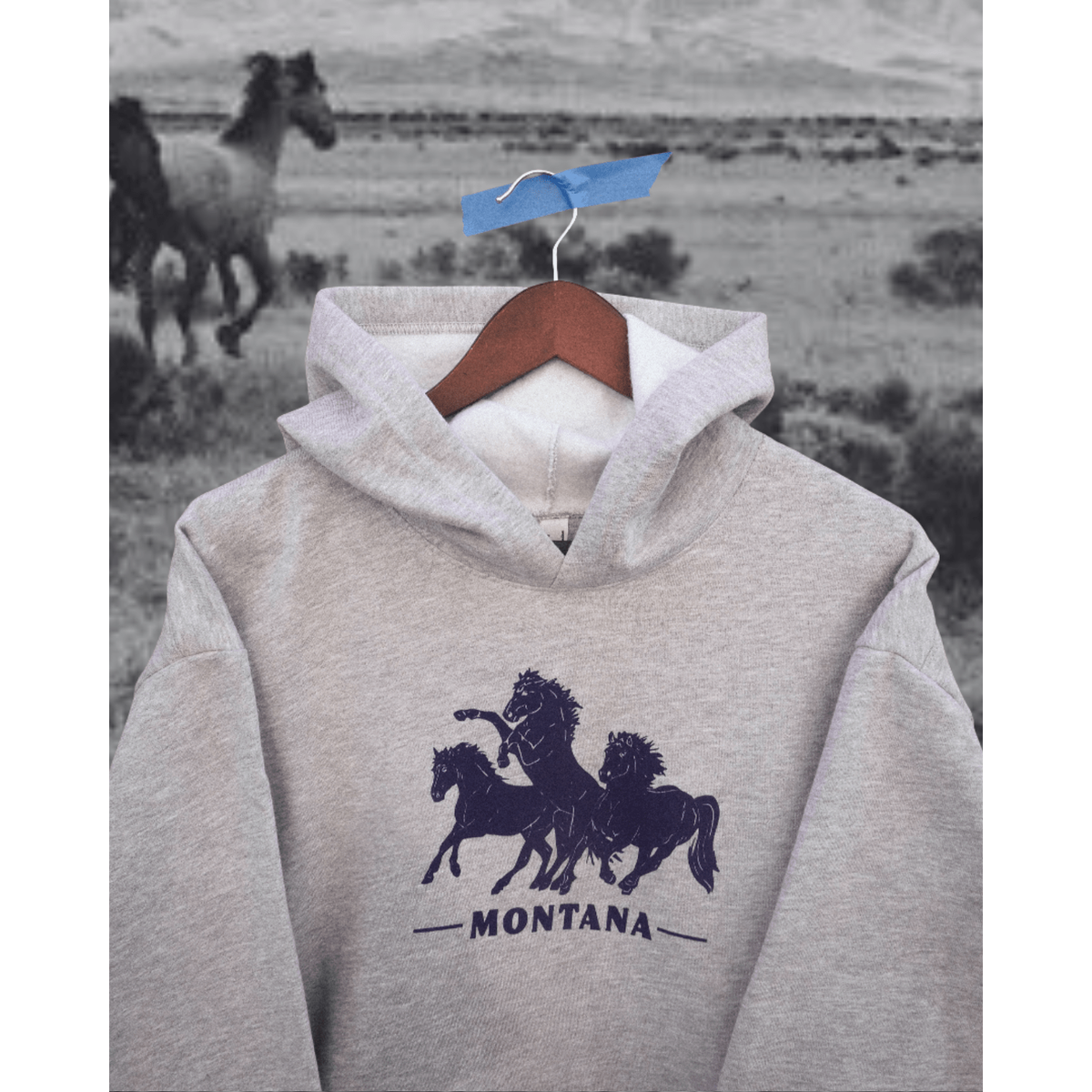 "Horsepower Montana" Hoodie