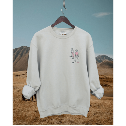 "Montana Standoff" Sweatshirt in Sand