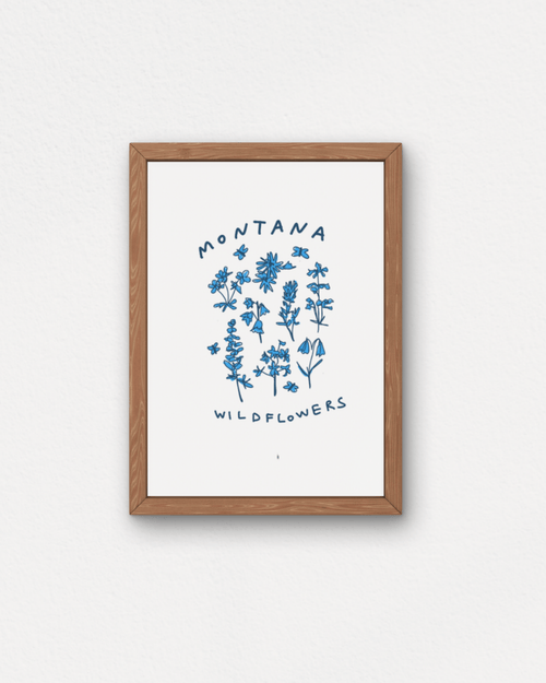 "Montana Meadow" Small Poster
