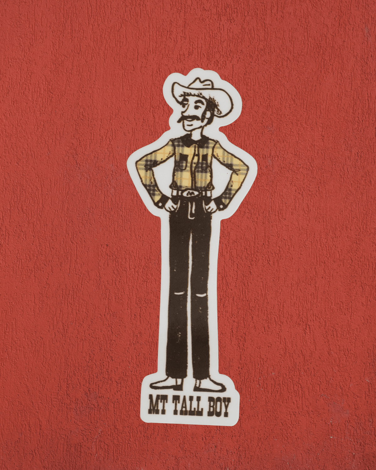 "Montana Tall Boy" Sticker
