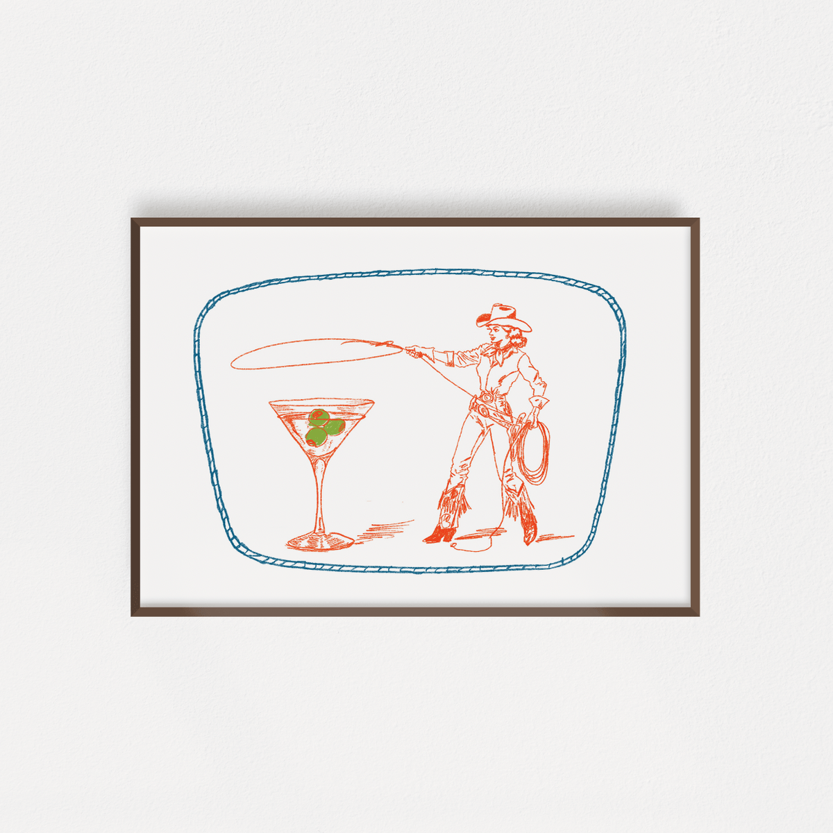 "Montana Martini" Poster