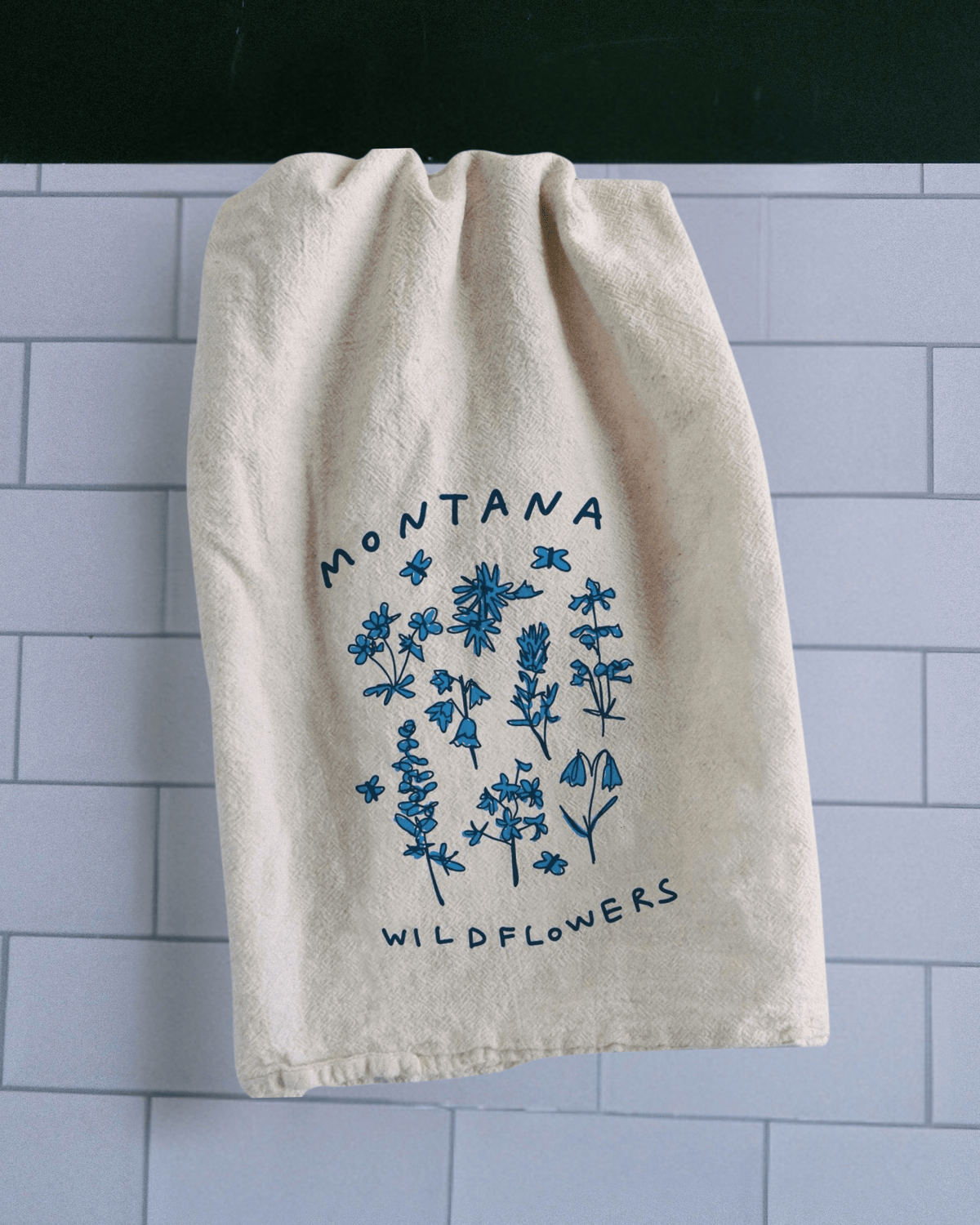 "Montana Meadow" Tea Towel