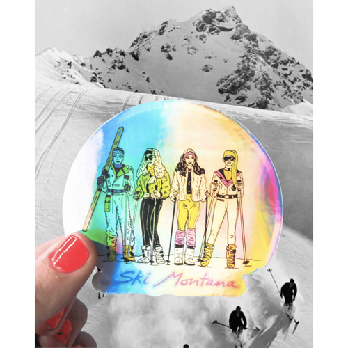 "Ski Gang" Sticker
