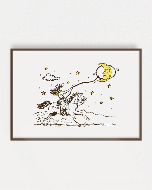 "Moon Catcher" Poster