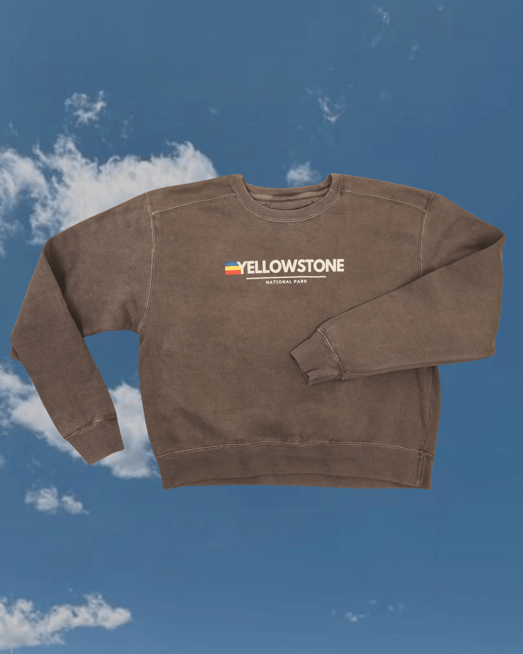 "Yellowstone Memories" Crop Pullover