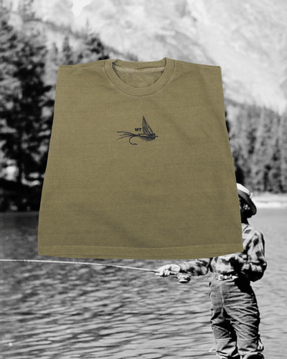 "Dry Fly" Muscle Tank