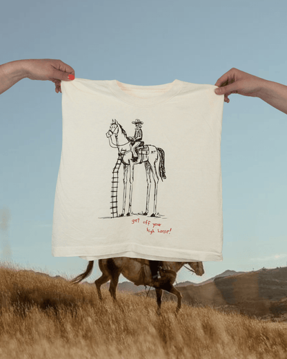 "Get Off Yer High Horse" Muscle Tank