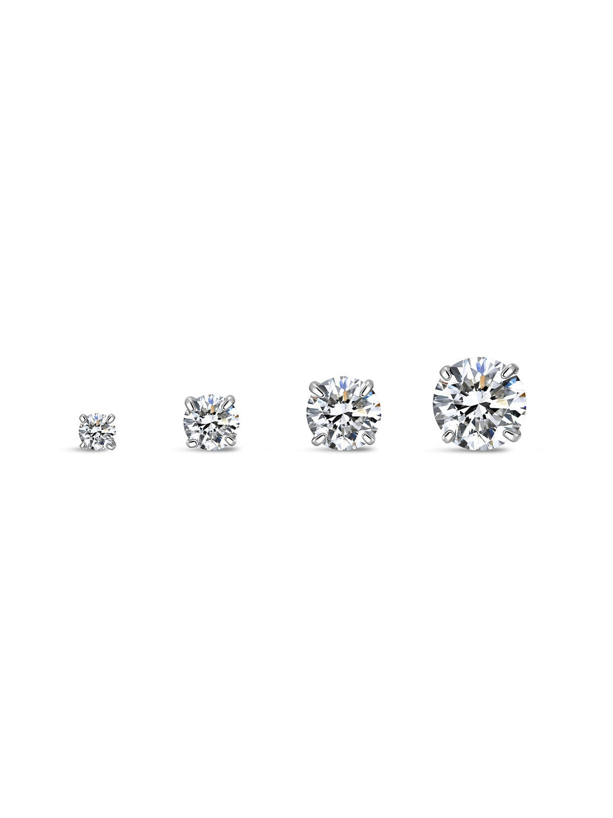 KOSINER Titanium Simple Flat Back Stud