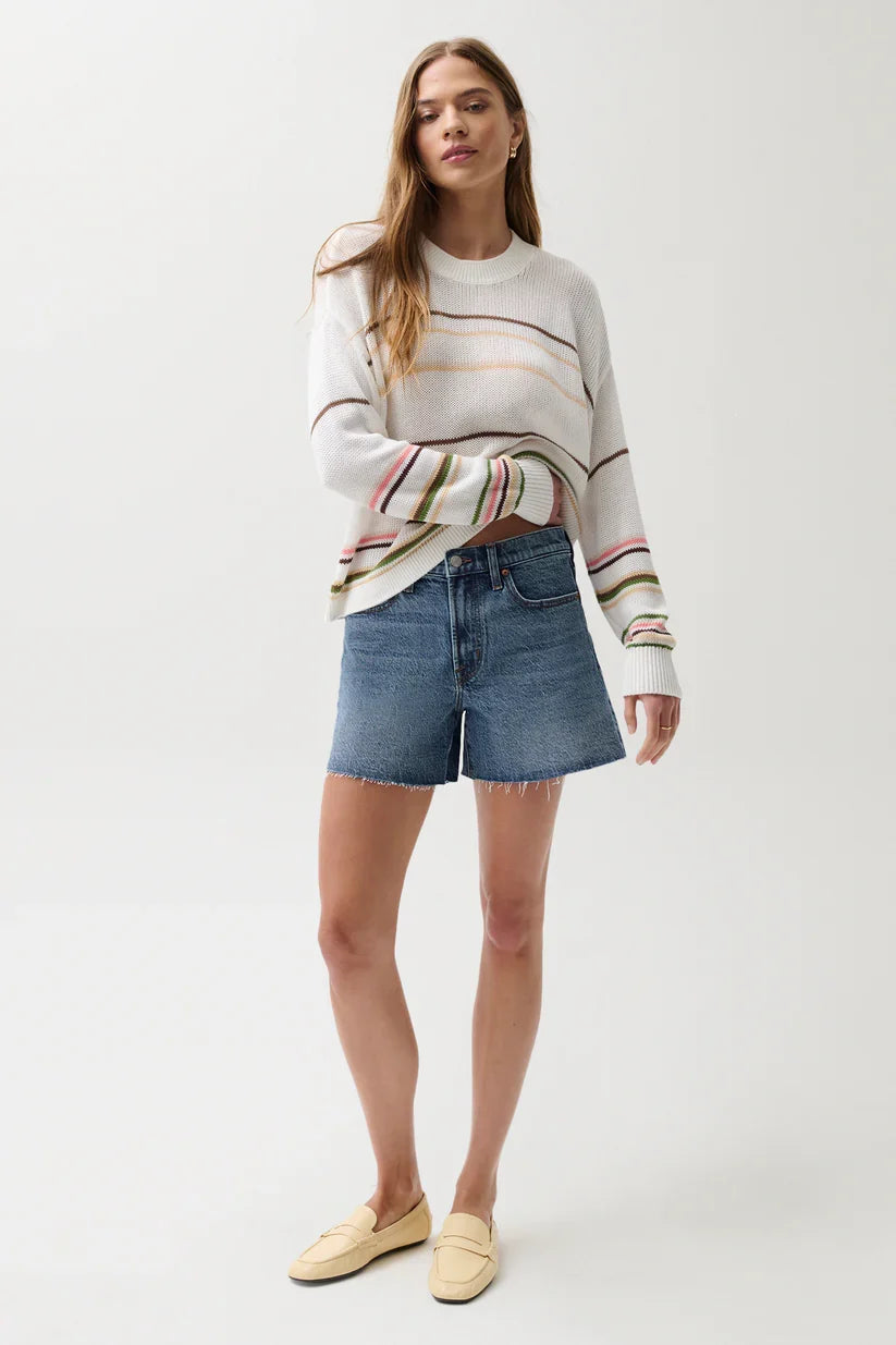 Kennedy Relaxed Mid Rise Cut Off Short- Cityscape
