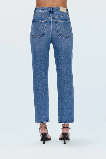 Bri High Rise Slim Straight - Charleston
