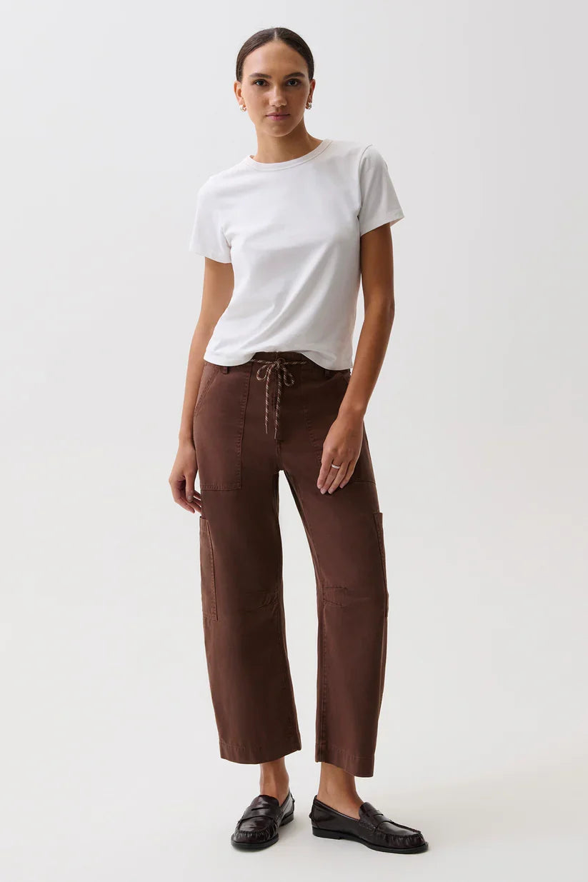 Sabrina Curved Utility Pants- Lindt