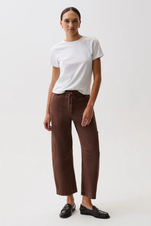 Sabrina Curved Utility Pants- Lindt