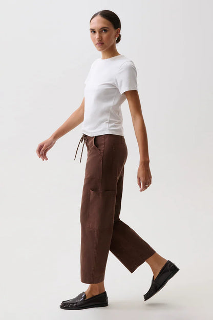 Sabrina Curved Utility Pants- Lindt