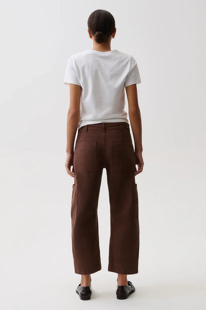 Sabrina Curved Utility Pants- Lindt