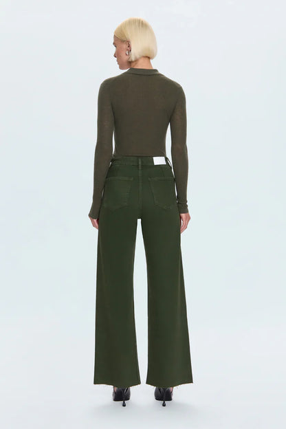 Penny High Rise Wide Leg - Laurel