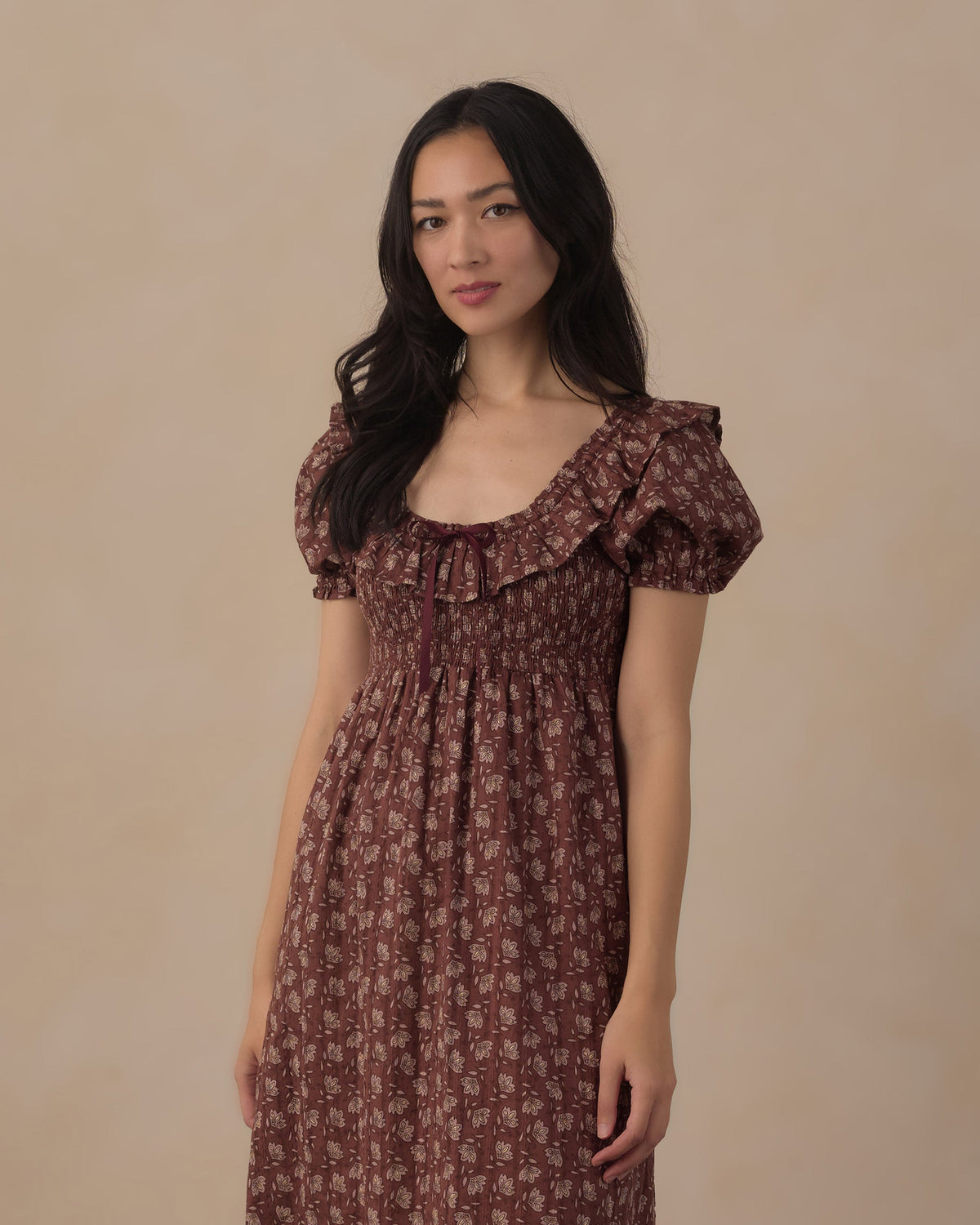 Women's Dillon Maxi Dress- Mulberry Iris